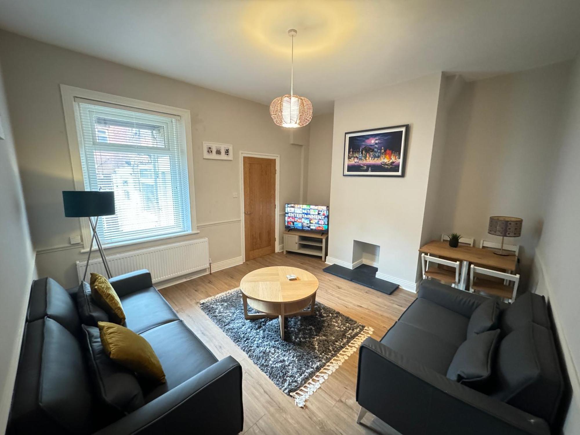 Rockcliffe Retreat, Stylish Coastal Apartment Whitley Bay Extérieur photo